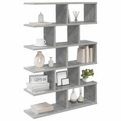 vidaXL Wall Shelf Concrete Grey 70 x 20 x 100 cm Engineered Wood 3