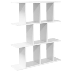 vidaXL Wall Shelf White 80 x 20 x 96 cm Engineered Wood 2