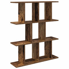 vidaXL Wall Shelf Old Wood 80 x 20 x 96 cm Engineered Wood 2