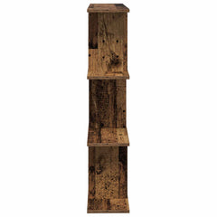 vidaXL Wall Shelf Old Wood 80 x 20 x 96 cm Engineered Wood 5