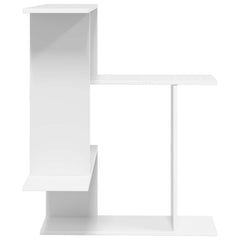 vidaXL Wall Shelf White 67 x 67 x 87 cm Engineered Wood 5