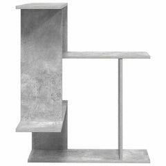 vidaXL Wall Shelf Concrete Grey 67 x 67 x 87 cm Engineered Wood 5