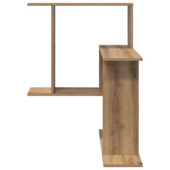 vidaXL Wall Shelf Artisan Oak 67 x 67 x 87 cm Engineered Wood 4