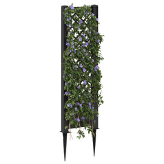 vidaXL Trellis with Spike PP Anthracite 3