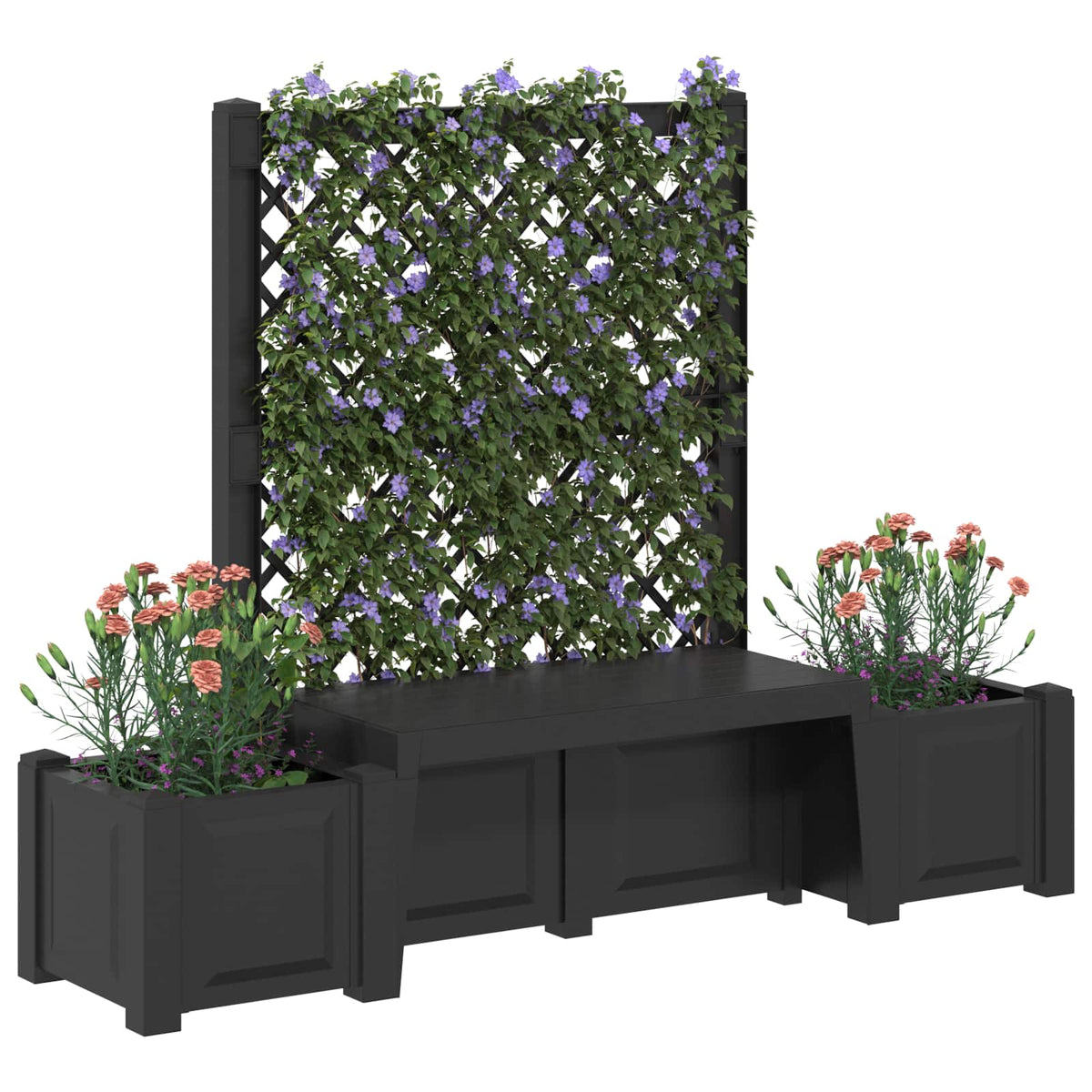 Garden Bench Kopenhagen PP Anthracite