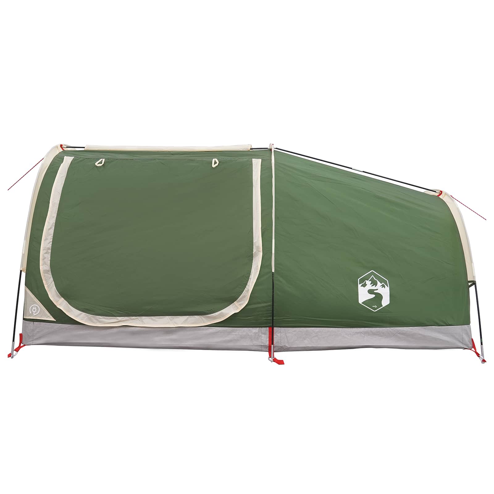 vidaXL Hiking Tent Water-Resistant 2-Person Green 5
