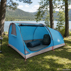 Hiking Tent Water-Resistant Blue