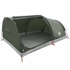 vidaXL Hiking Tent Water-Resistant 2-Person Army Green 2