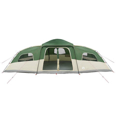 Family Tent with Rainfly Water-resistant 18-Person Green