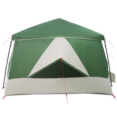 Family Tent with Rainfly Water-resistant 9-Person Green