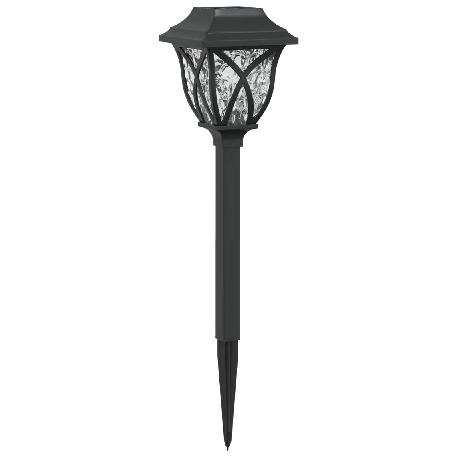 vidaXL Outdoor Solar Lights with Ground Spike 12 pcs Warm White 42 cm 4
