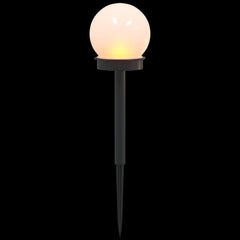 vidaXL Outdoor Solar Lights with Ground Spike 8 pcs Warm White 38.5 cm 6