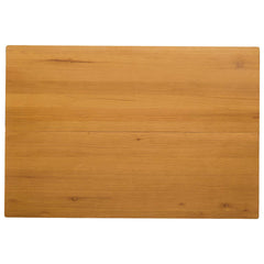 vidaXL Dining Table 110 x 75 x 75 cm Solid Oak Wood Natural 5