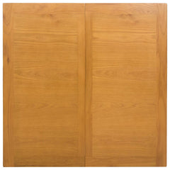 vidaXL Dining Table 90 x 90 x 75 cm Solid Oak Wood Natural Square 5
