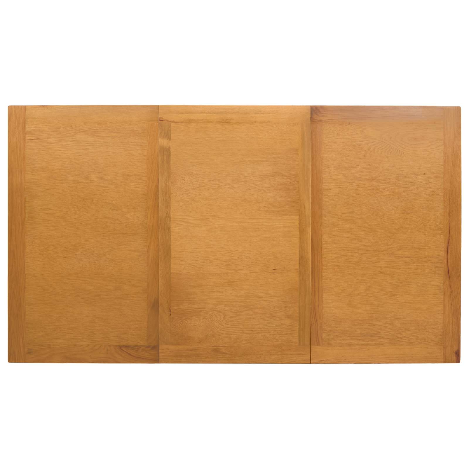 vidaXL Dining Table 150 x 85 x 75 cm Solid Oak Wood Natural 4