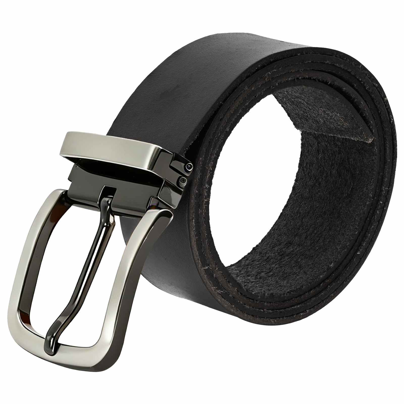 vidaXL Leather Strap 1 Black 1000 x 4 cm Leather 6