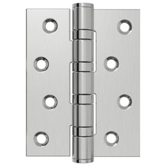 vidaXL Hinge 16 pcs 100 x 78 x 13 mm Silver Steel 4