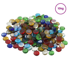 Glass Nugget 17-19 Glass 10 kg (1900-2100 pcs) Multicolour