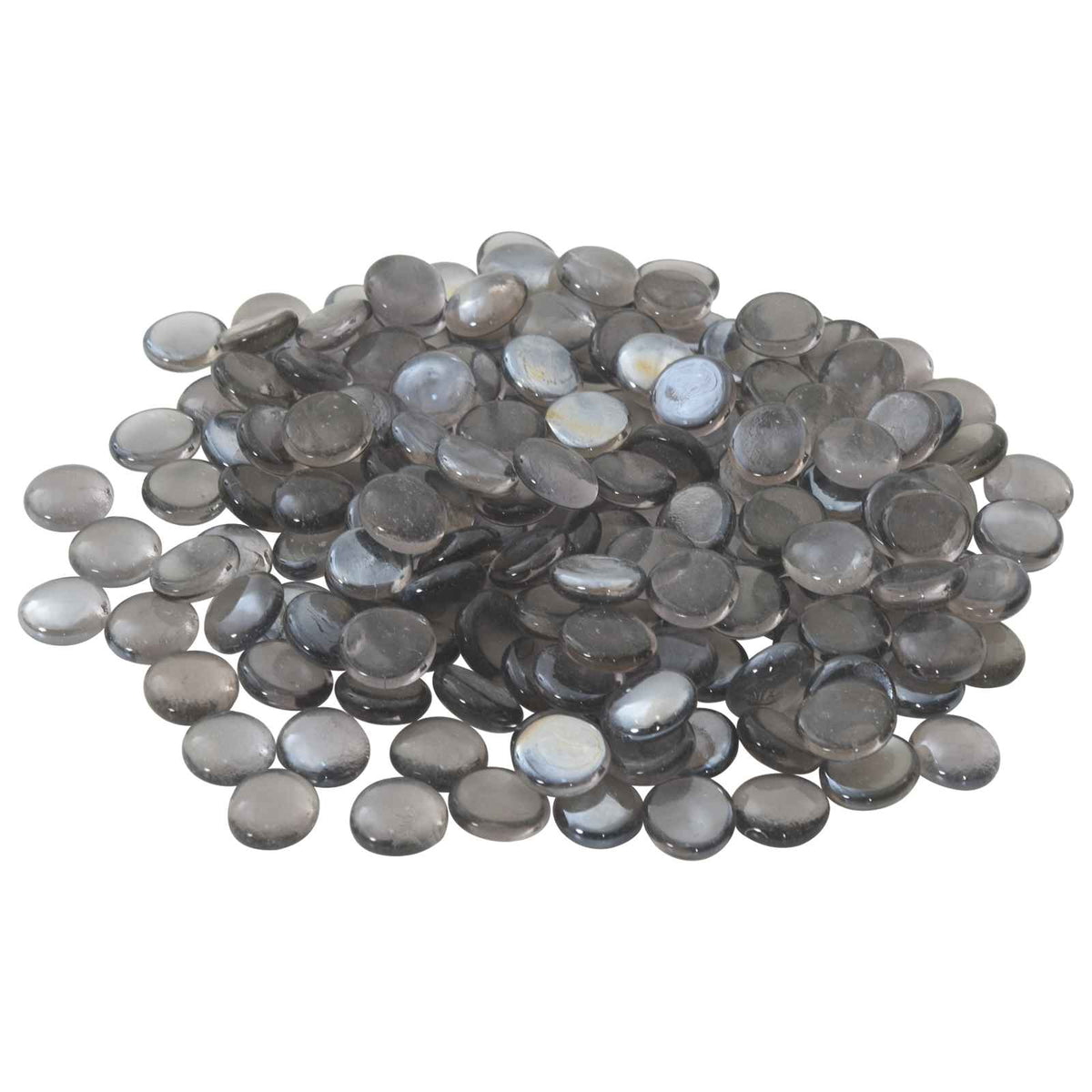 Glass Nugget 17-19 Glass 10 kg (1900-2100 pcs) Purple grey