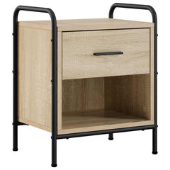 Bedside Cabinet Engineered Wood