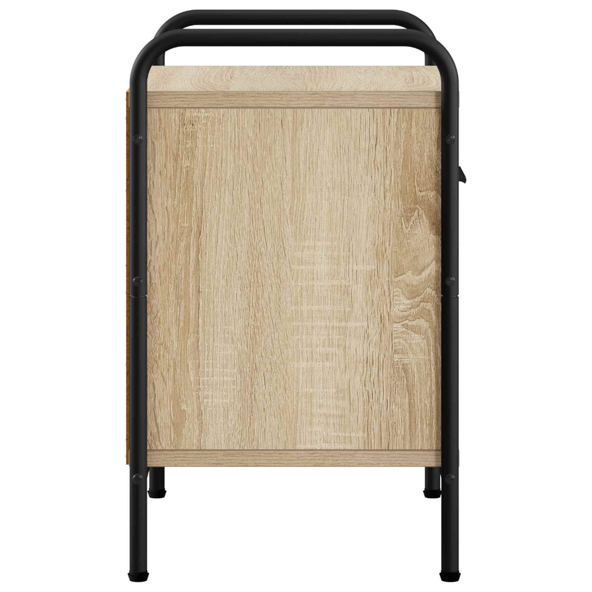 Bedside Cabinet Sonoma Oak Engineered Wood, image 5