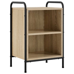 vidaXL Bedside Cabinet Sonoma Oak 40 x 30 x 60 cm Engineered Wood 2