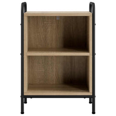 vidaXL Bedside Cabinet Sonoma Oak 40 x 30 x 60 cm Engineered Wood 3