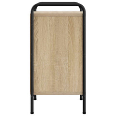 vidaXL Bedside Cabinet Sonoma Oak 40 x 30 x 60 cm Engineered Wood 4