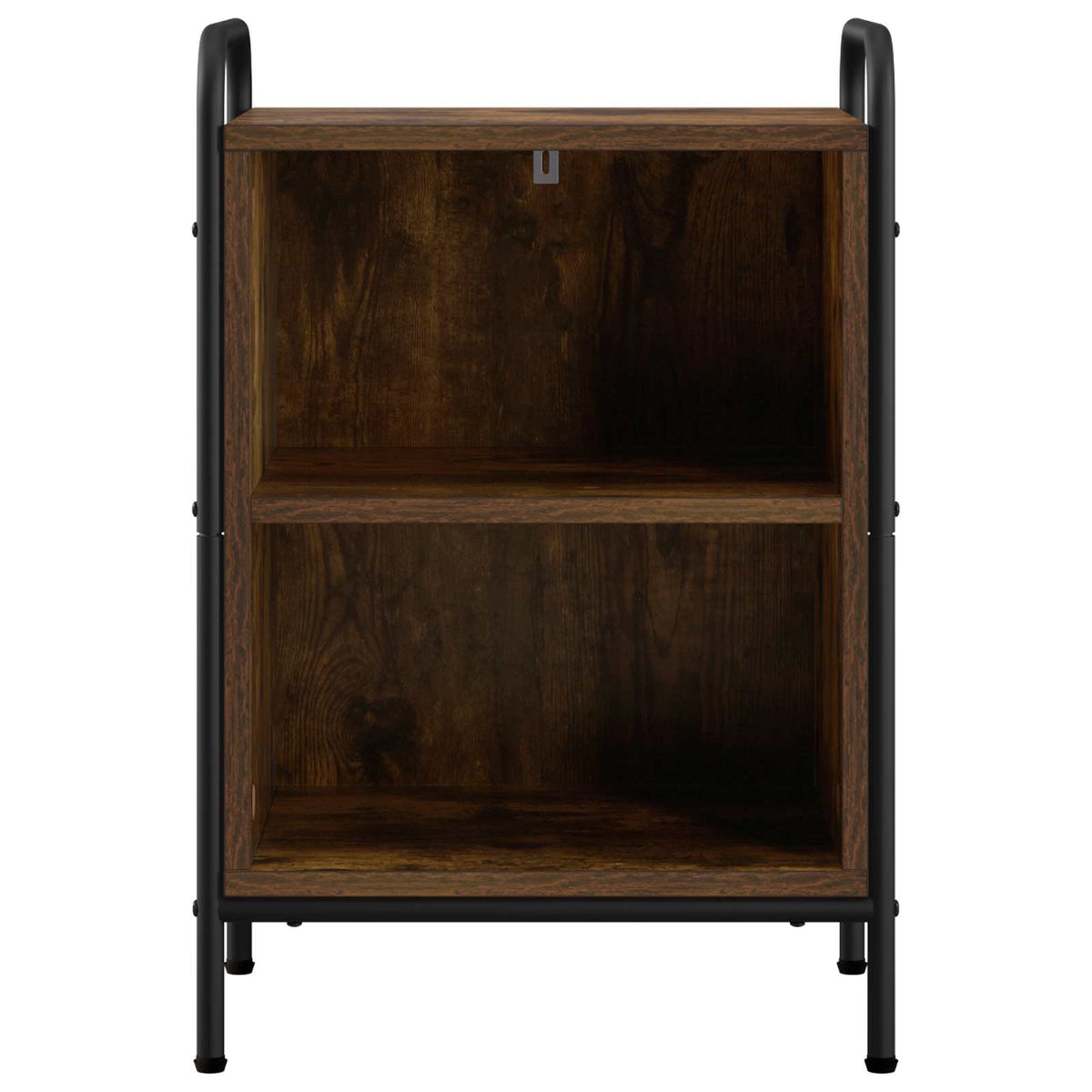 vidaXL Bedside Cabinet Smoked Oak 40 x 30 x 60 cm Engineered Wood 3