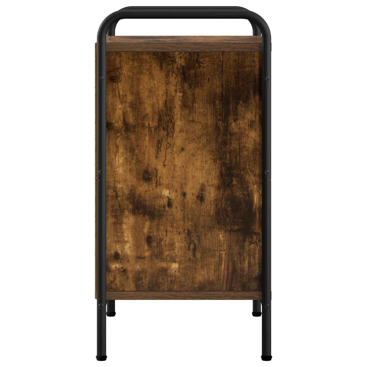 vidaXL Bedside Cabinet Smoked Oak 40 x 30 x 60 cm Engineered Wood 4