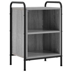 vidaXL Bedside Cabinet Grey Sonoma 40 x 30 x 60 cm Engineered Wood 2