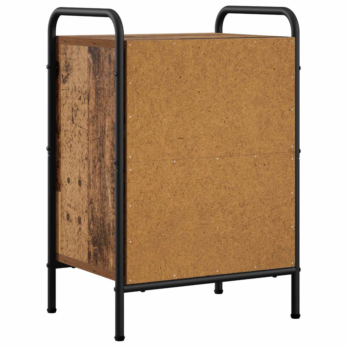 vidaXL Bedside Cabinet Old Wood 40 x 30 x 60 cm Engineered Wood 5