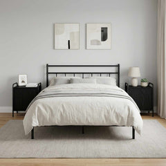 vidaXL Bedside Cabinet 40 x 30 x 50 cm Engineered Wood