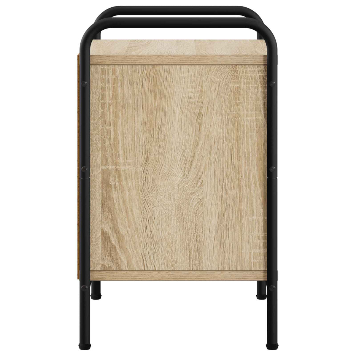 Bedside Cabinet Sonoma Oak Engineered Wood, image 5