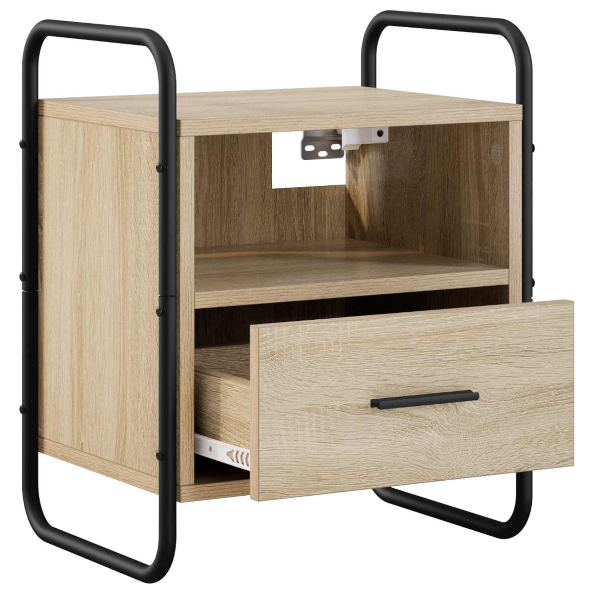 Hanging Bedside Cabinet 40 x 30 x 50 cm Sonoma oak 1