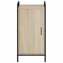 Sideboard 40 x 33 x 80.5 cm Engineered Wood with 1 Door Sonoma oak