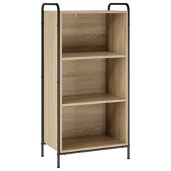 Book Cabinet 55.5 x 33 x 111 cm Engineered Wood Sonoma oak