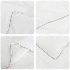 vidaXL Duvet 135x200 cm Summer 200 GSM Australian Wool White 6