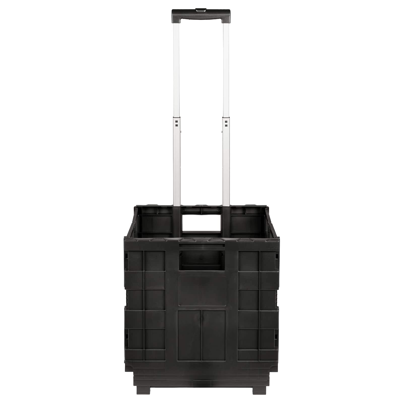 vidaXL Cart Manual Black and Red 35 x 39 x 92 cm PP and Elastomer 4