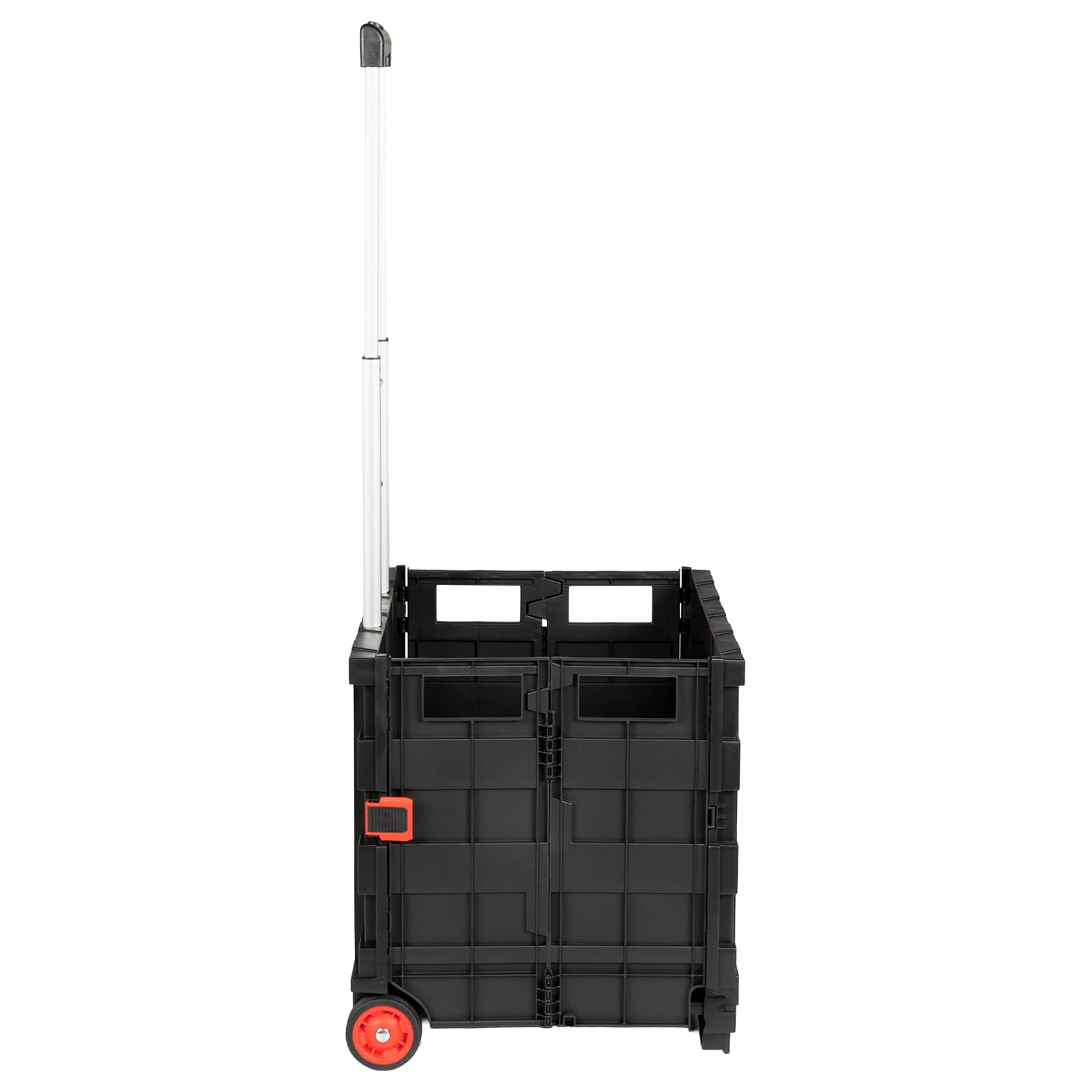 vidaXL Cart Manual Black and Red 35 x 39 x 92 cm PP and Elastomer 5