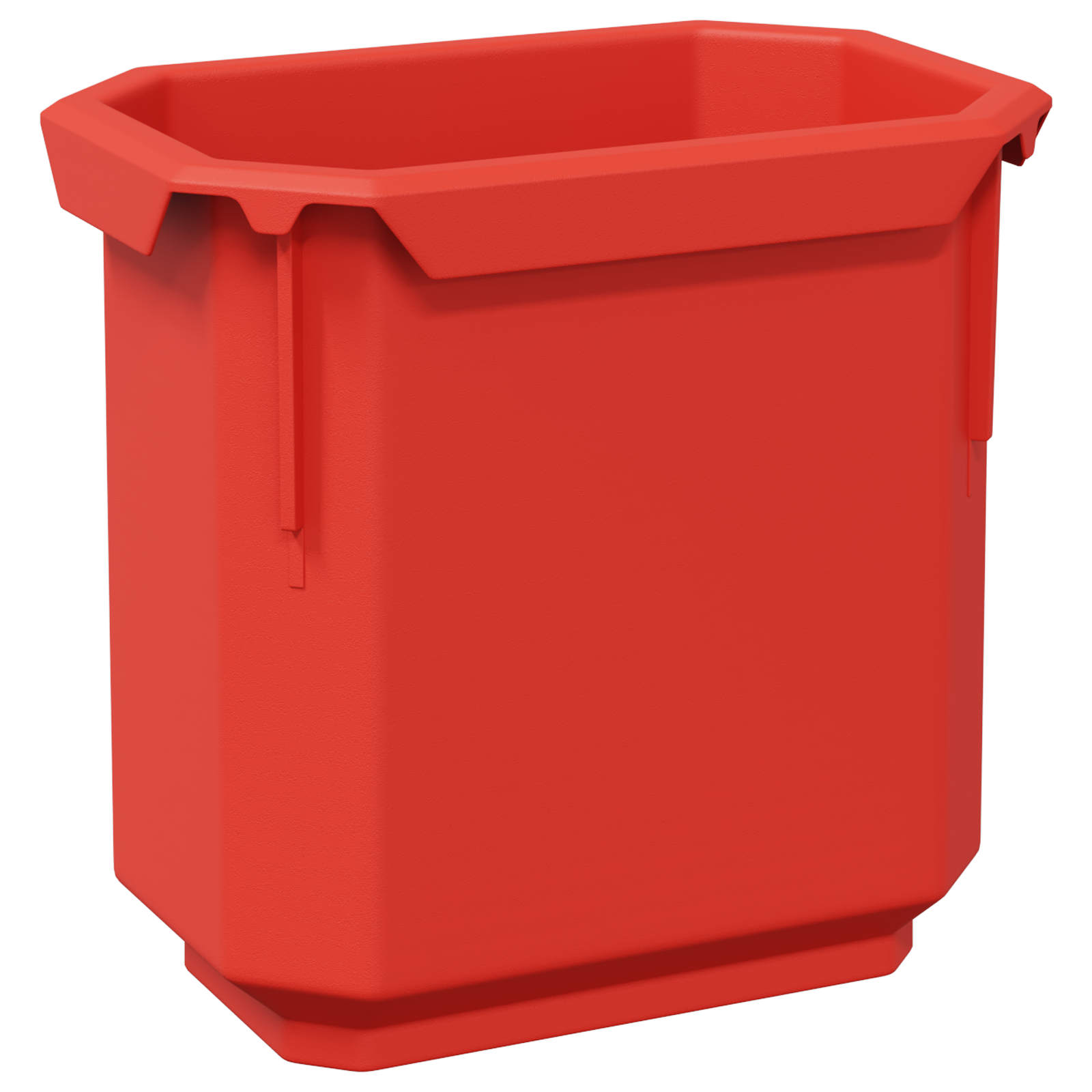 vidaXL Container Rack Black and Red 77.5 x 2 x 39 cm 6
