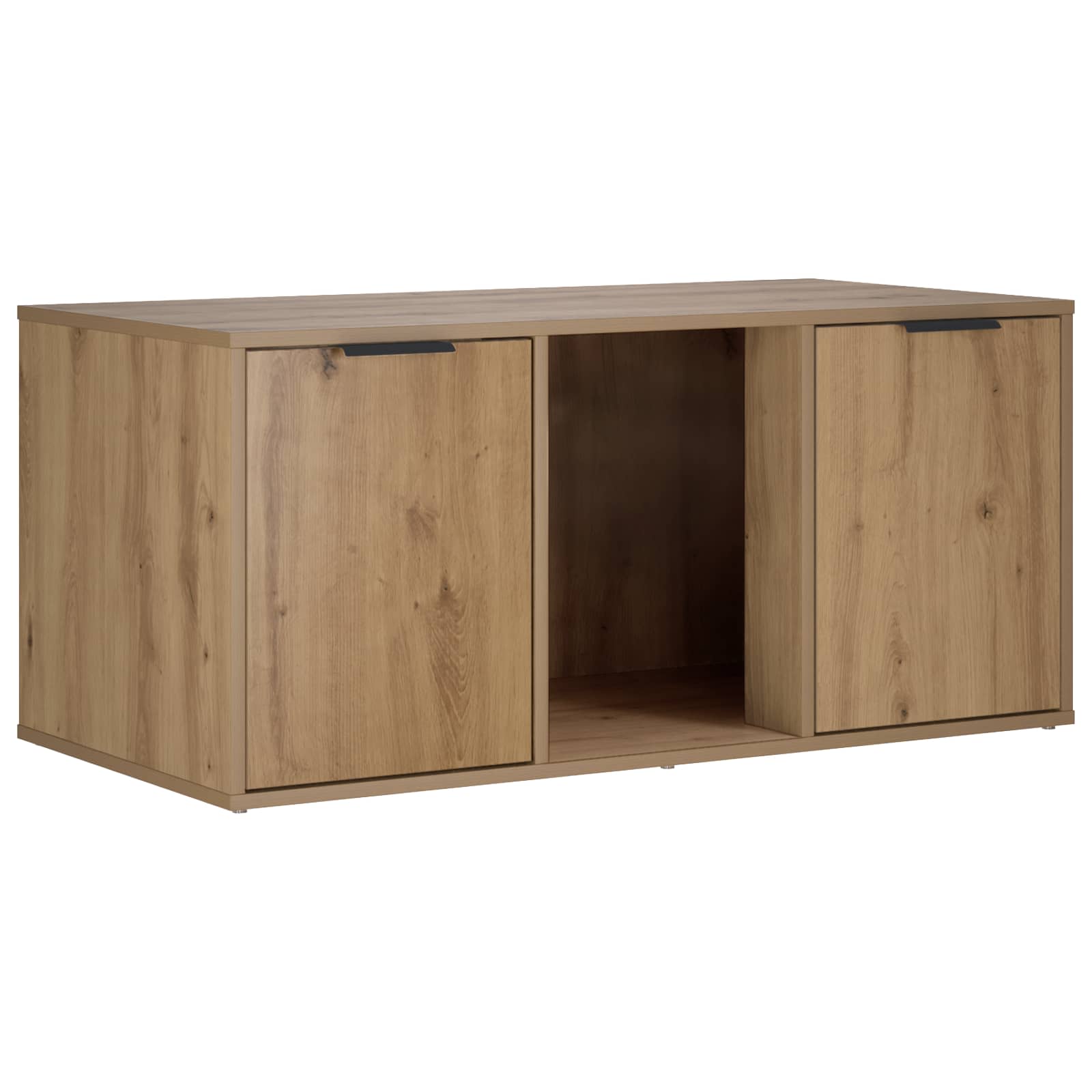 vidaXL Cat Crate Furniture Artisan Oak 100 x 49 x 45 cm 2
