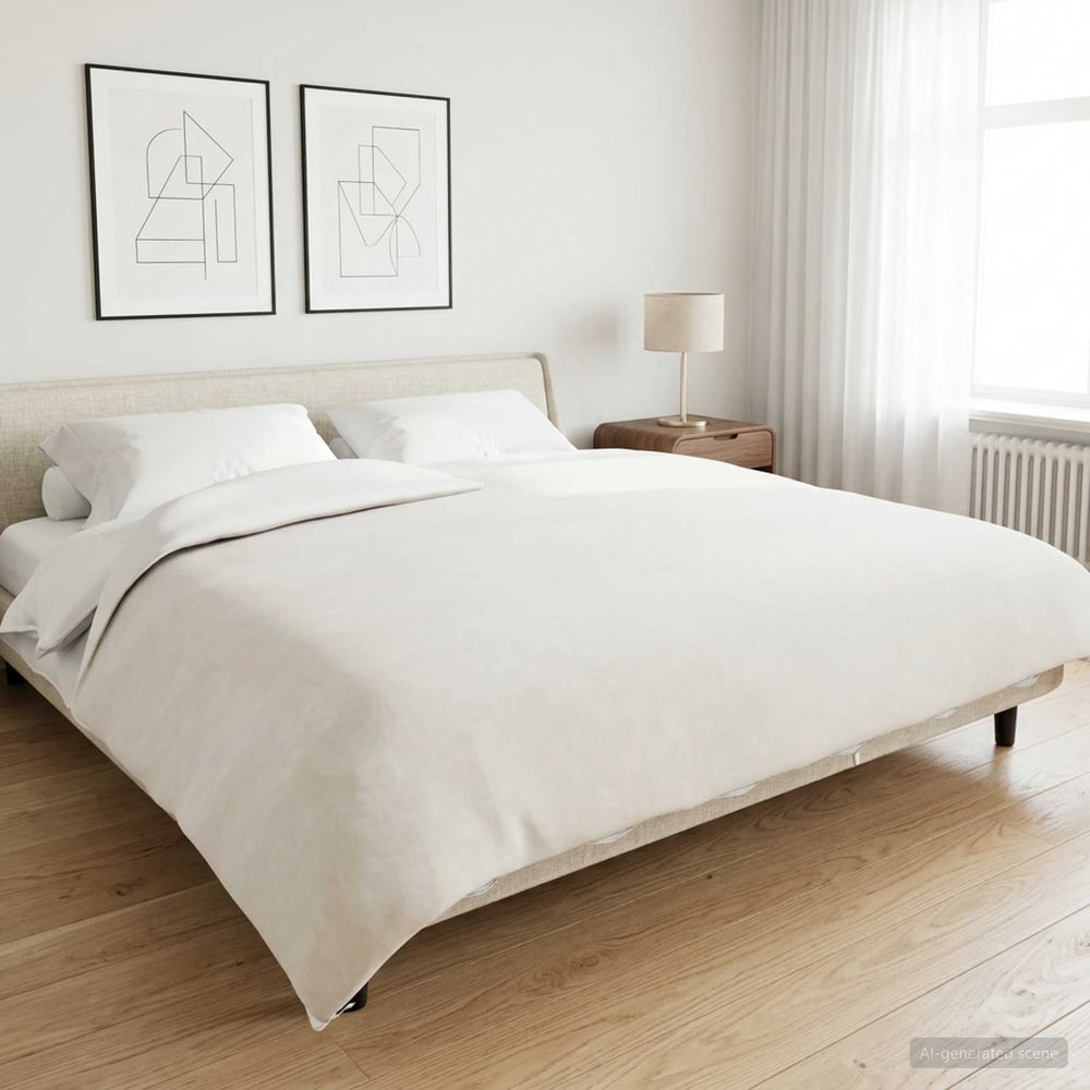 Weighted Blanket Fabric White