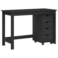 Desk Cabinet Set MOSS 2 pcs 112 x 50 x 75 cm Grey