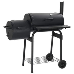 vidaXL Outdoor Grill 103 x 60 x 113 cm Steel Black 3