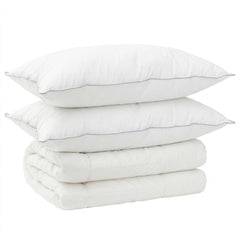 vidaXL Duvet and Pillow Set 3 pcs 140 x 220 cm 4 Seasons 300 GSM Wool 2