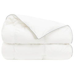 Duvet FULDA 4 Seasons 210 GSM 90% Goose Down White 137 cm 200 cm