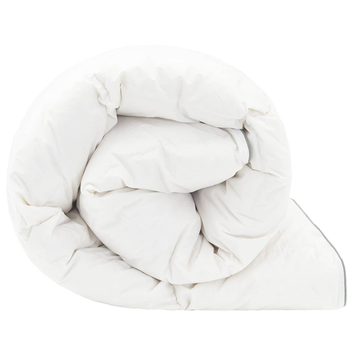 Duvet FULDA 4 Seasons 210 GSM 90% Goose Down White 137 cm 200 cm