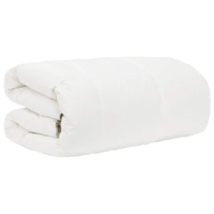 Duvet FULDA 4 Seasons 310 GSM 90% Goose Down White 137 cm 200 cm