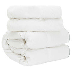 Duvet FULDA 4 Seasons 310 GSM 90% Goose Down White 137 cm 200 cm